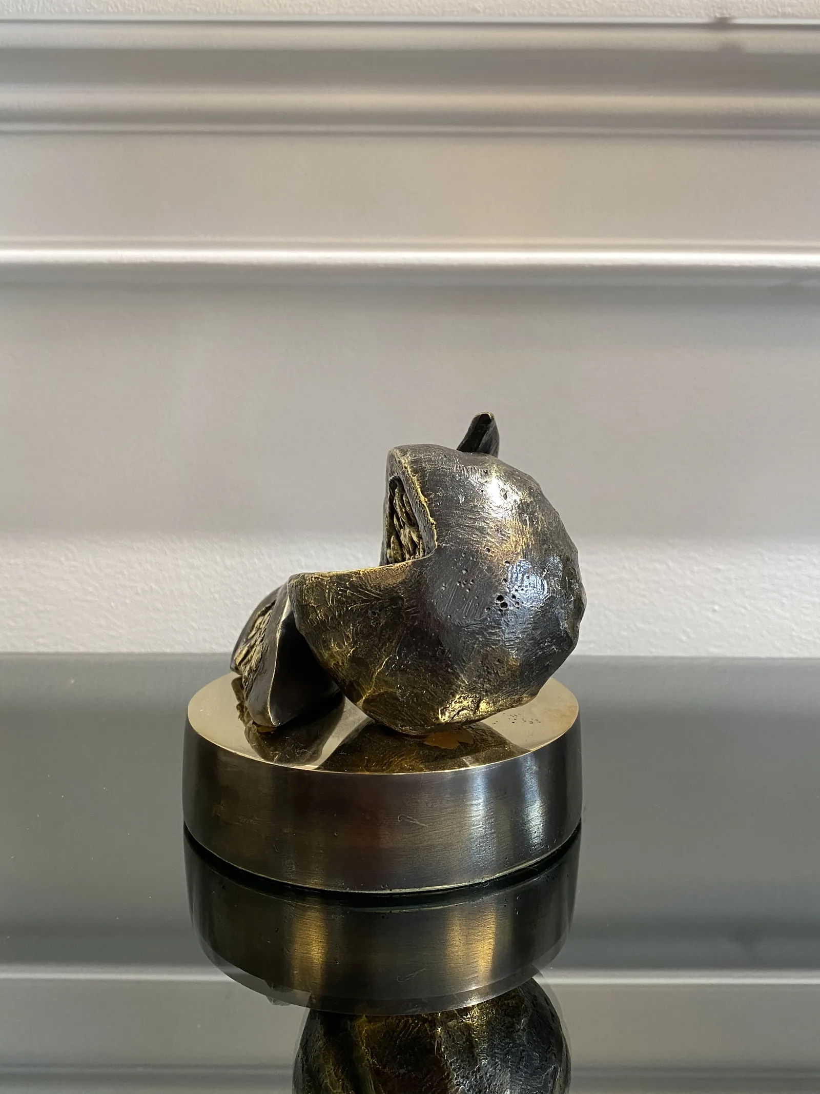 Fig — bronze sculpture by Veaceslav Jiglitski