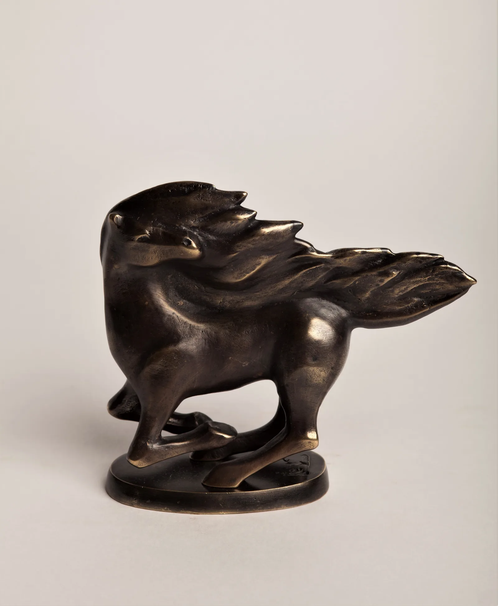 Horse — bronze sculpture by Veaceslav Jiglitski