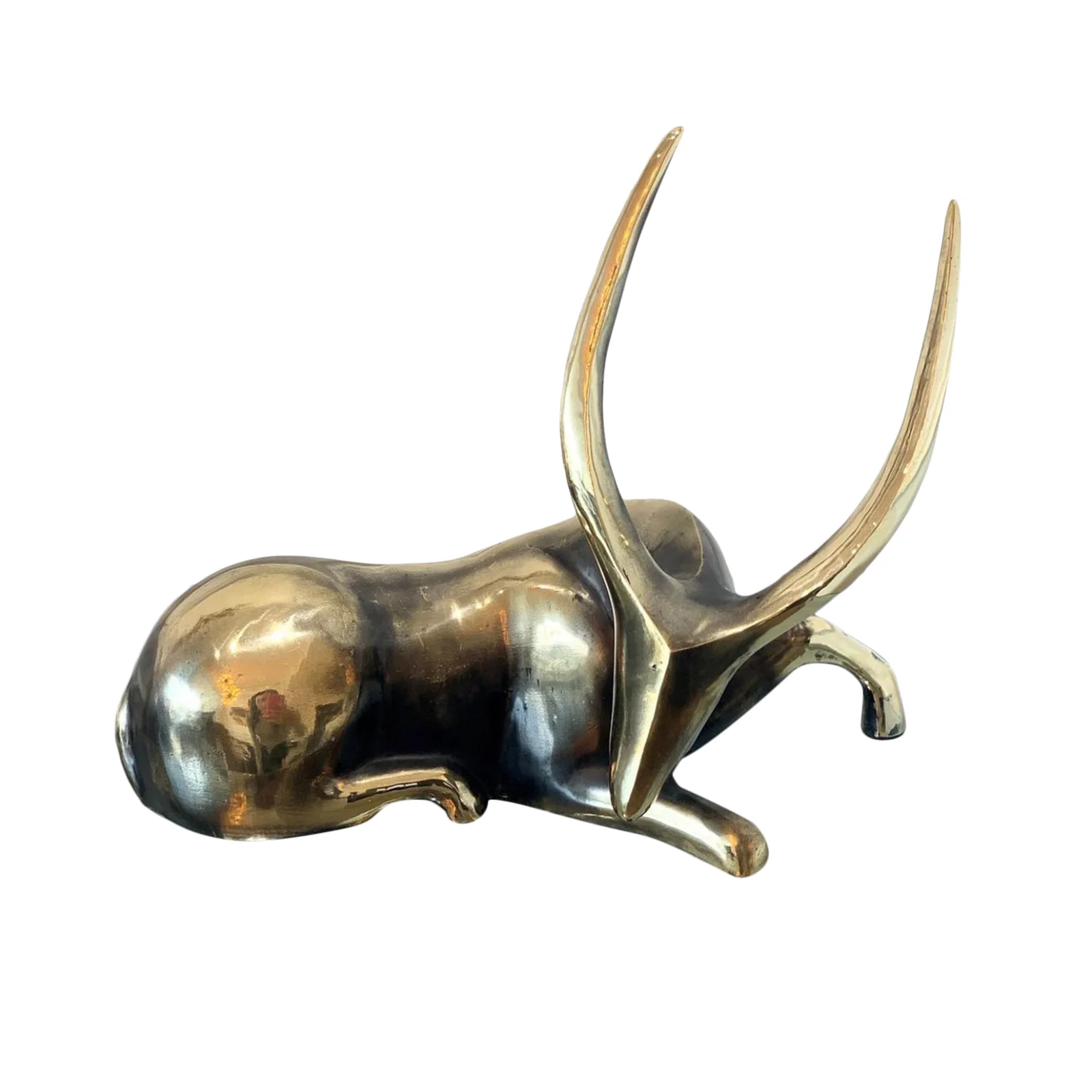 Oryx — bronze sculpture by Veaceslav Jiglitski