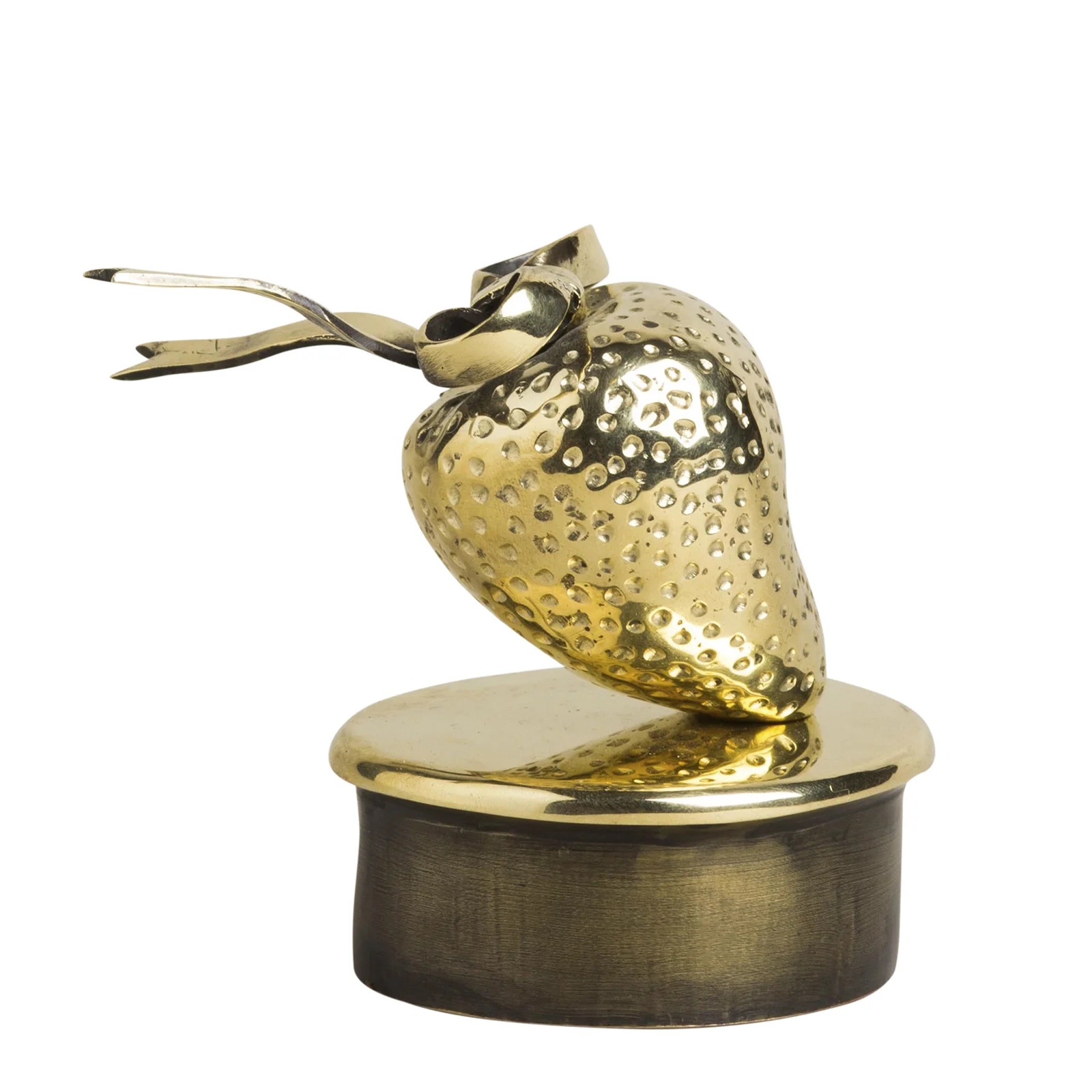The Strawberry — bronze sculpture by Veaceslav Jiglitski