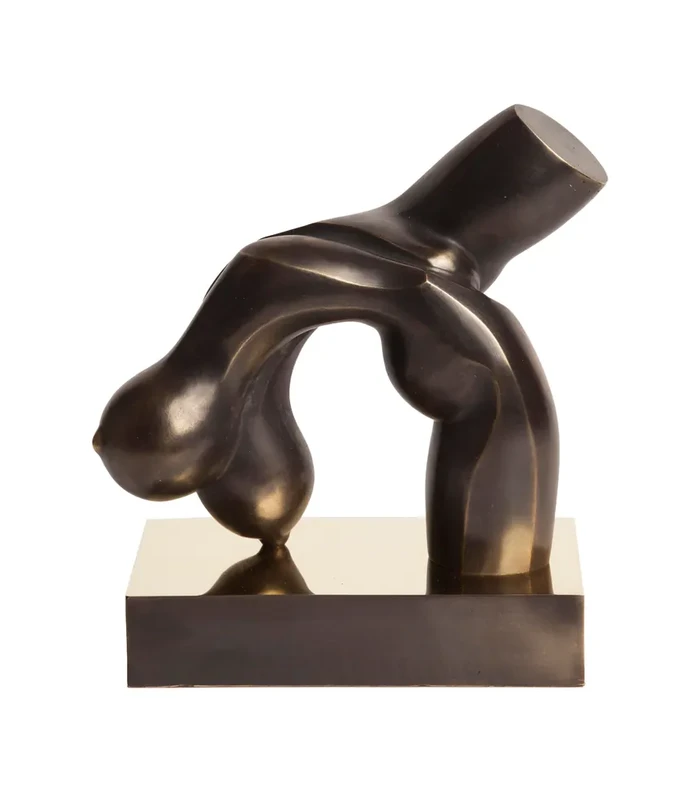 Nude — bronze sculpture by Veaceslav Jiglitski