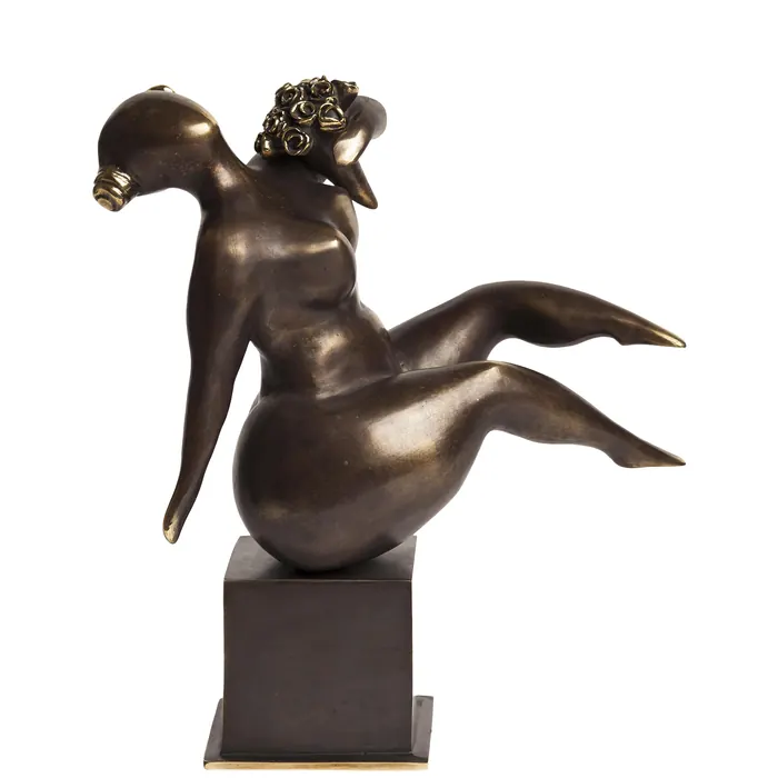 Spring — bronze sculpture by Veaceslav Jiglitski