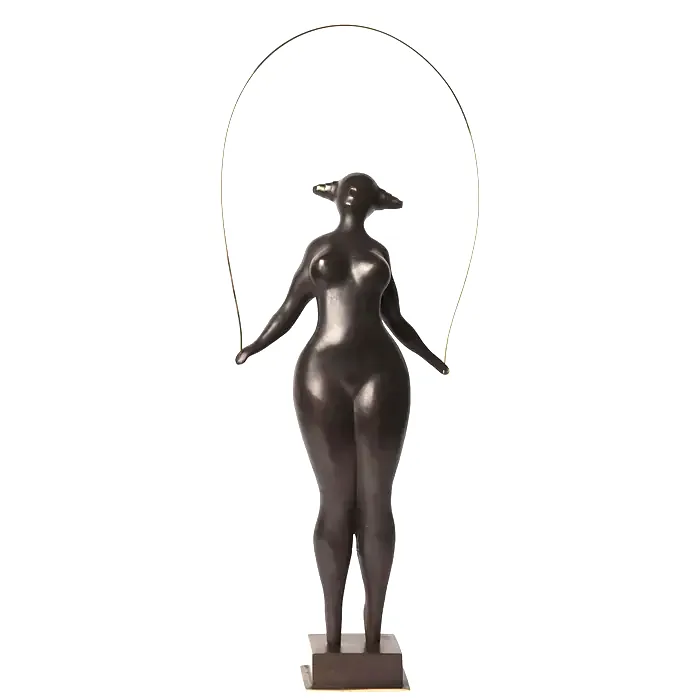 Summer — bronze sculpture by Veaceslav Jiglitski