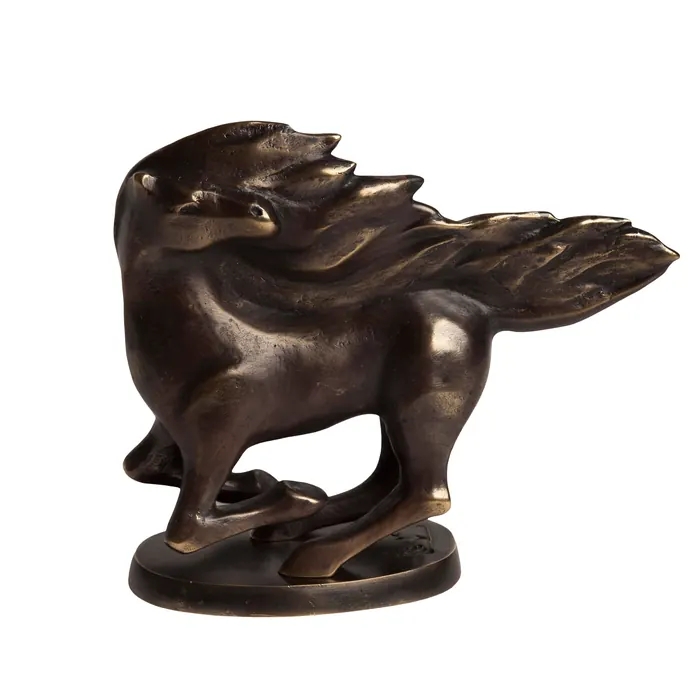 Horse — bronze sculpture by Veaceslav Jiglitski